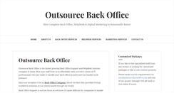 Desktop Screenshot of outsourcebackoffice.com